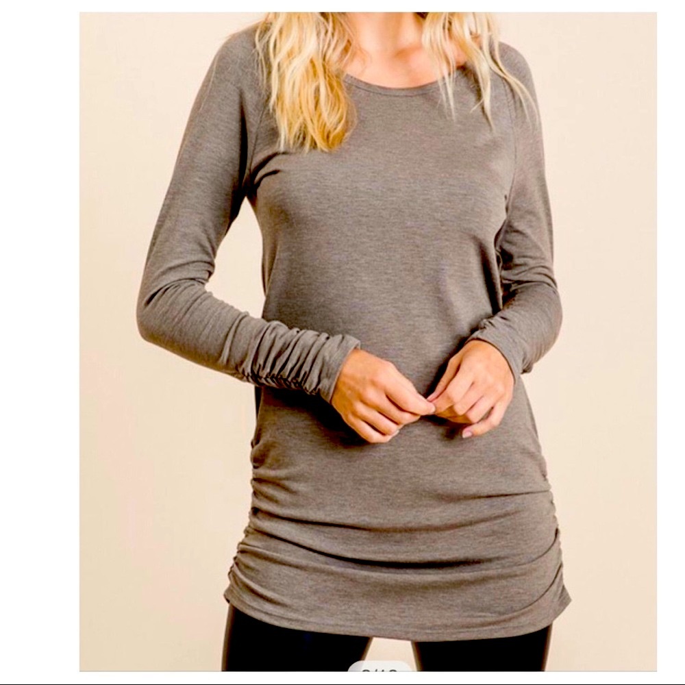 Side Ruched Tunic